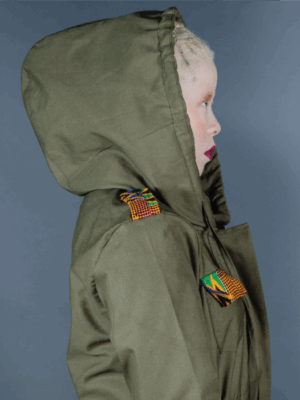 Women’s Utility Parka Jacket – Khaki