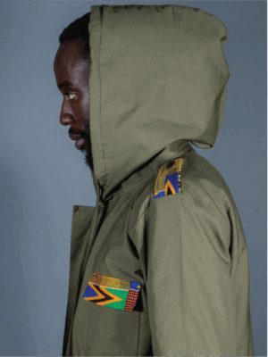 Men’s Utility Parka Jacket – Khaki